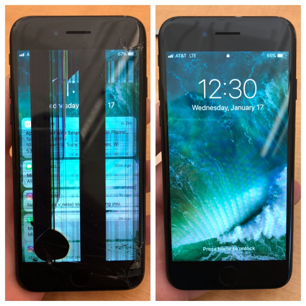 iPhone 8 Black 64GB Screen Repair in Milwaukee
