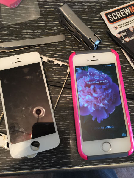 iPhone repair & screen replacement in Sturtevant