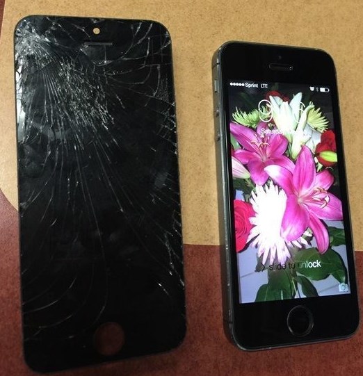 Smart Tech repairs destroyed iPhone screens saving you hundreds of dollars.