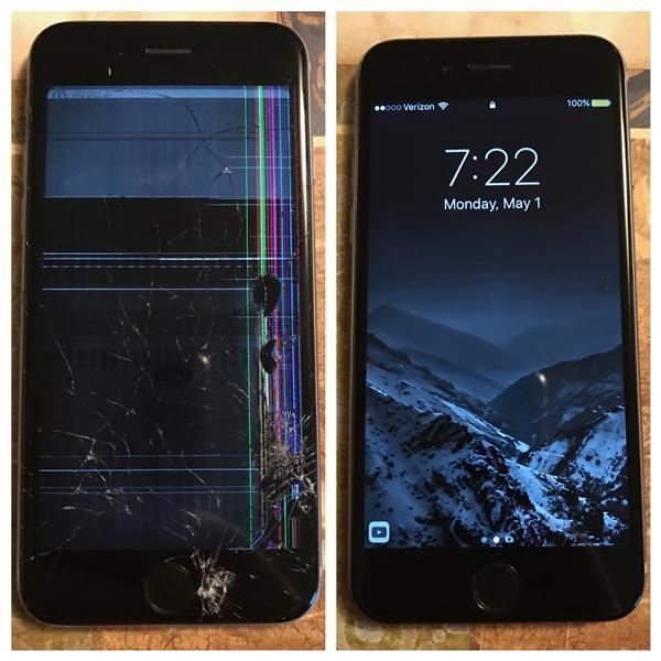 iPhone 7 Cracked Screen Fix