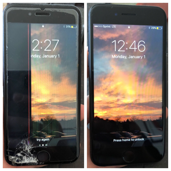 iPhone 8 Black 256GB Screen Repair in Milwaukee