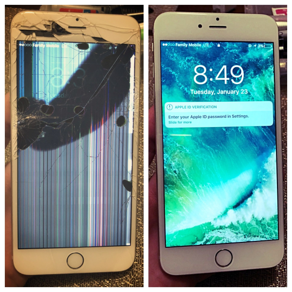 iPhone 8 Plus Silver 256GB Screen Repair in Waukesha